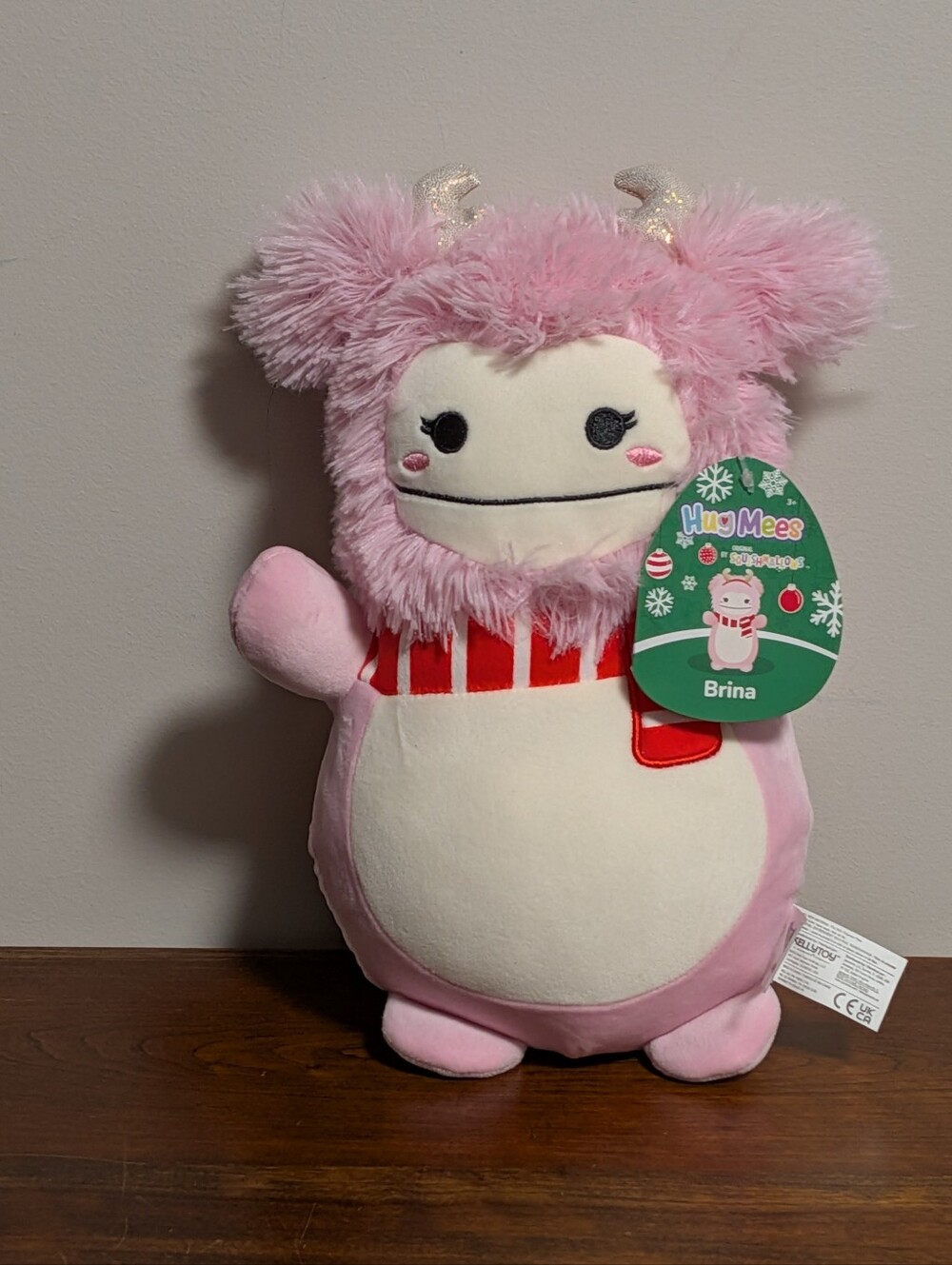 Squishmallows | 10” Brina the Bigfoot Hugmee. New With Tags.